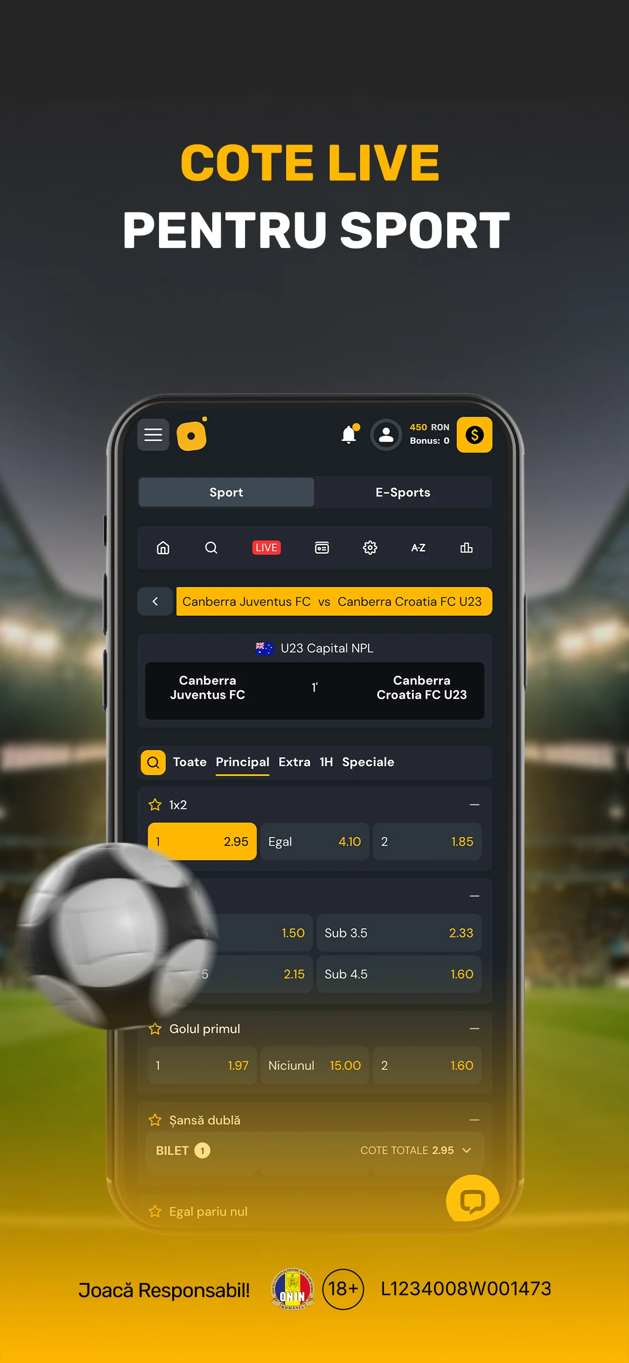 Prima Casino & Pariuri screenshot